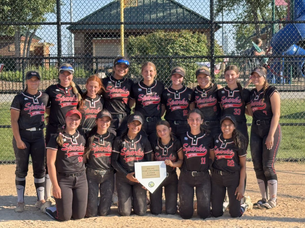 Sparks16uJP's tweet photo. Great week of softball for this great group of young ladies! Could not mine more proud of you all!!! California here we come. https://t.co/26CTqNazsr