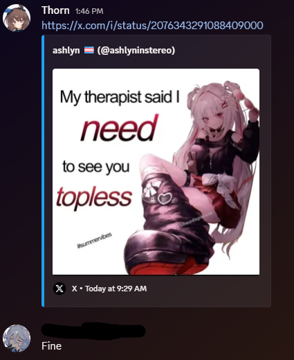 Thorn tweet media