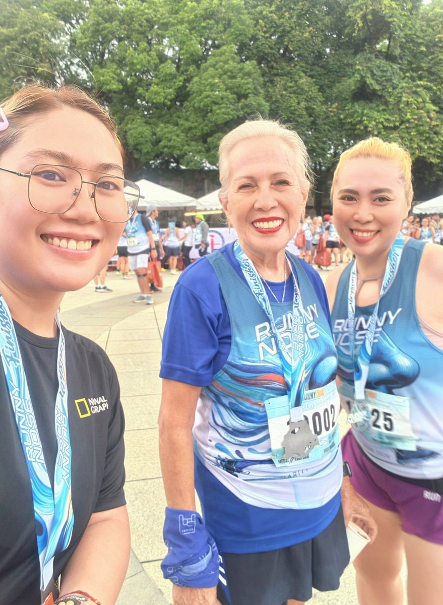 junowbabe's tweet photo. Rainy morning with mommy Rosalinda.. she's 78 🏃‍♀️💪 the #oldest female ultra marathoner 

#running https://t.co/OYyFUP80J7