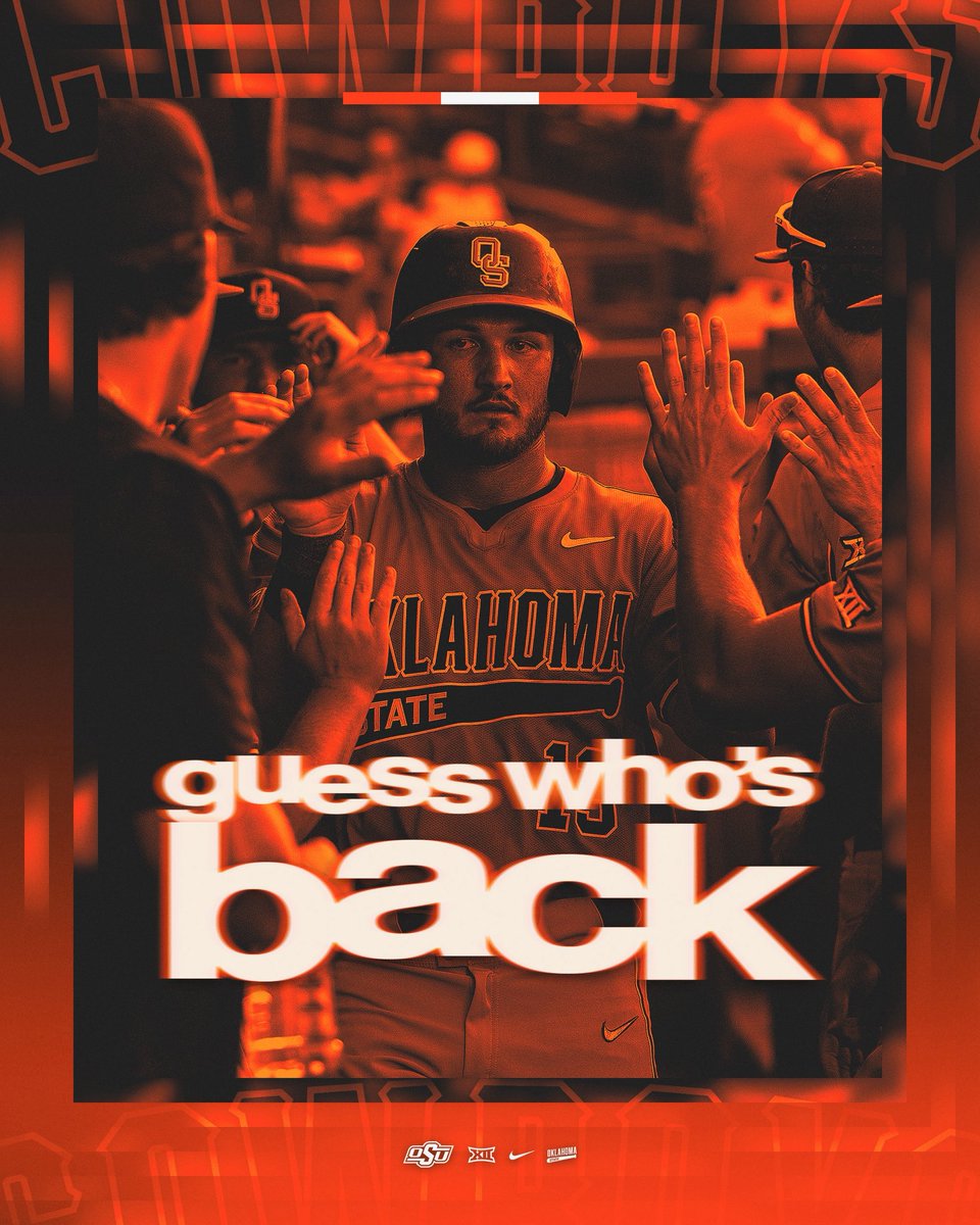 OSUBaseball's tweet photo. 𝐒𝐭𝐚𝐲𝐢𝐧𝐠 𝐢𝐧 𝐒𝐭𝐢𝐥𝐥𝐲

Our All-American &amp; Golden Spikes semifinalist Ritchie Rich is coming back to the orange &amp; black for his senior season in 2027!

#GoPokes https://t.co/rf2KtYNfGZ