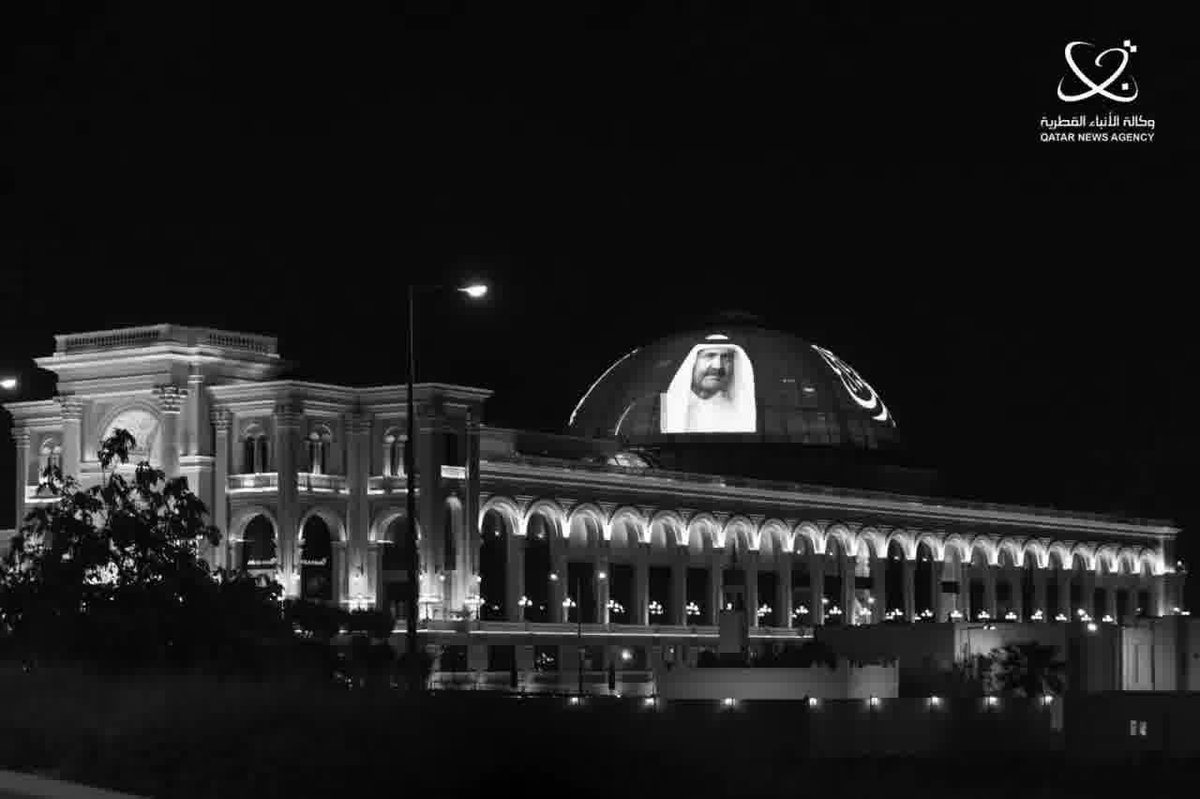Qatar_Tribune's tweet photo. The legacy of HH the Father Amir Sheikh Hamad bin Khalifa Al Thani will remain in the world's conscience. (QNA) https://t.co/UOHMm7C8sw