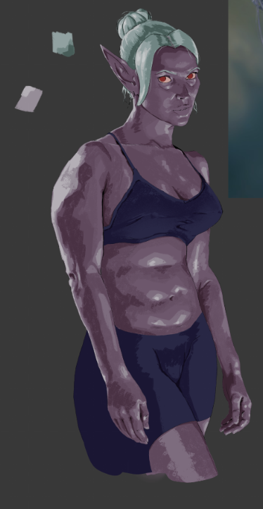 altan_art_'s tweet photo. pretty proud of this minthara wip https://t.co/TkZvJhuQnX