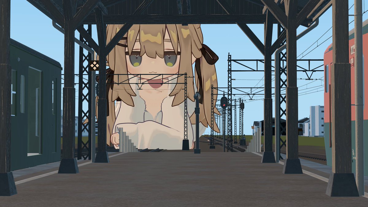 VRchatTU620's tweet photo. #緑丘鉄道 https://t.co/32lOLvz3m9
