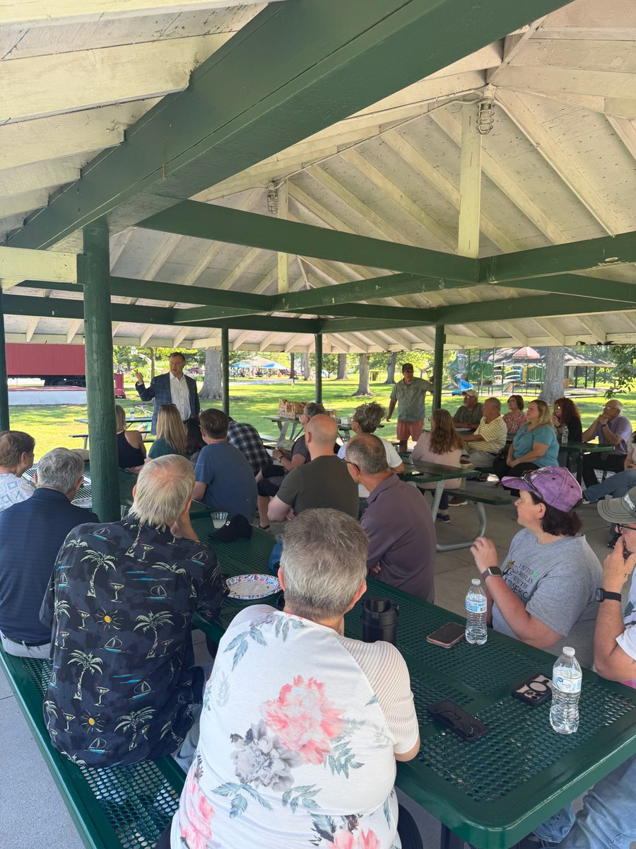 DavidPepper's tweet photo. Nothing I love more than traveling around Ohio and meeting the folks to help fuel our movement.

Thank you to everyone from Defiance, Wood, Ottawa, Sandusky, Seneca, Putnam and Hancock counties who came out to show your support. https://t.co/tePm04LKq2