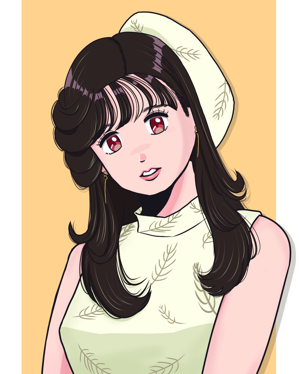 mijikamono's tweet photo. #中森明菜　Happy Birthday🥳💫
#digitalart #illustration https://t.co/29Kti8q1HG