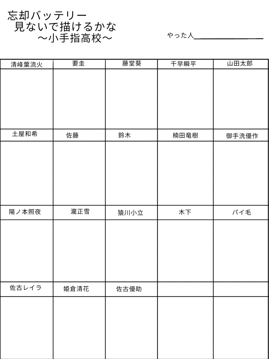 _atok___'s tweet photo. #忘バ見ないで描けるかな
取り急ぎ https://t.co/eFVDzwxgIu