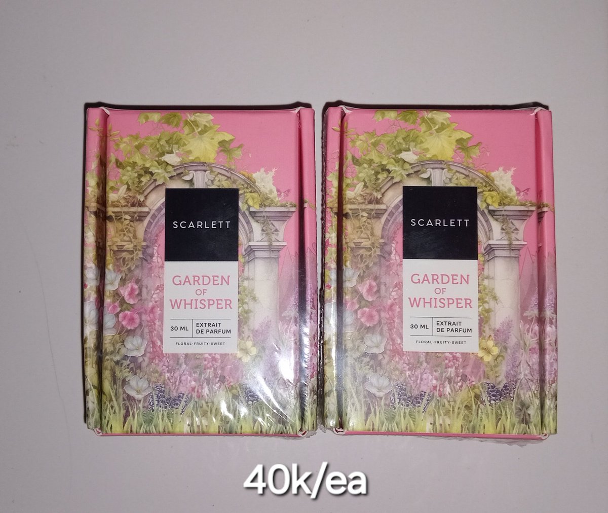 SeeIikyy's tweet photo. WTS
📍Parfum Scarlett varian Garden of Whisper
✅️ Co oren
🏡 Jatim
t. wts parfum Scarlett Garden of Whisper https://t.co/XWWIgbOWk9