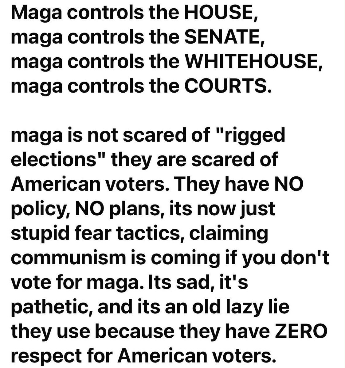 maura_resister's tweet photo. If you still support him you zero respect for this country https://t.co/36djhcKjTv