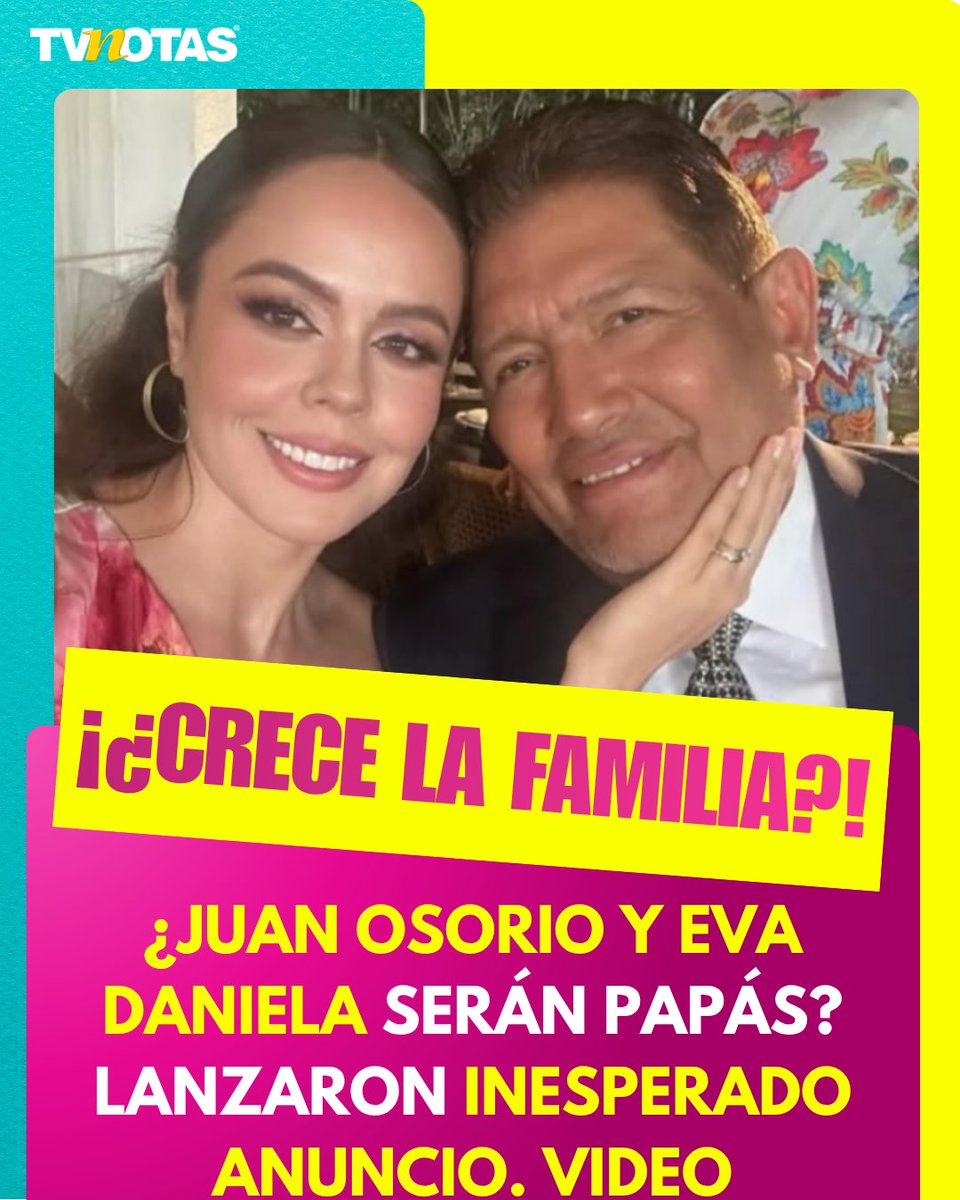 TVNotasmx's tweet photo. ¡¿BEBÉ EN CAMINO?! 😱 https://t.co/zgfeUaTp68
Juan Osorio y Eva Daniela ¿serán papás? https://t.co/kXhVfFWkn0