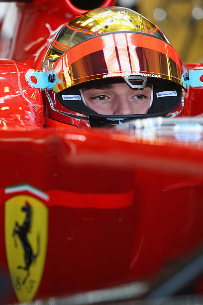 NetoDemetriou's tweet photo. Jules Bianchi, Ferrari, Jerez de la Frontera, 2009. Photo: Mark Thompson. #f1 #f1testing https://t.co/CrlkWpyX4P