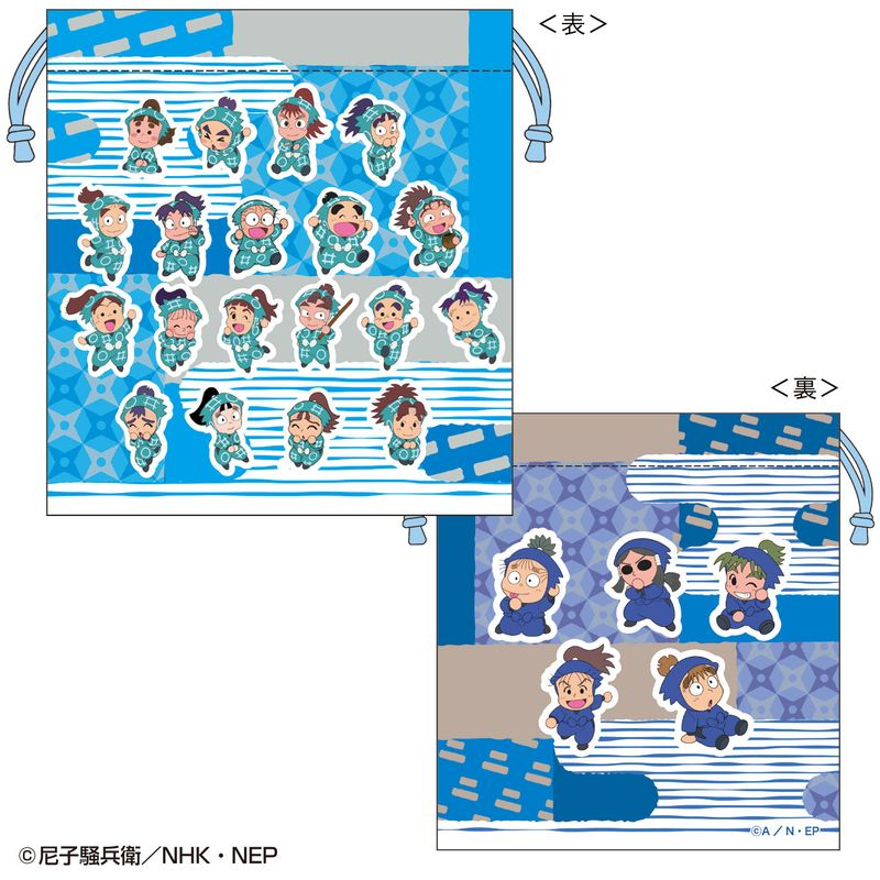 コレイズ販売終了間近】 忍たま乱太郎_巾着 販売期間 2026年7月14日
