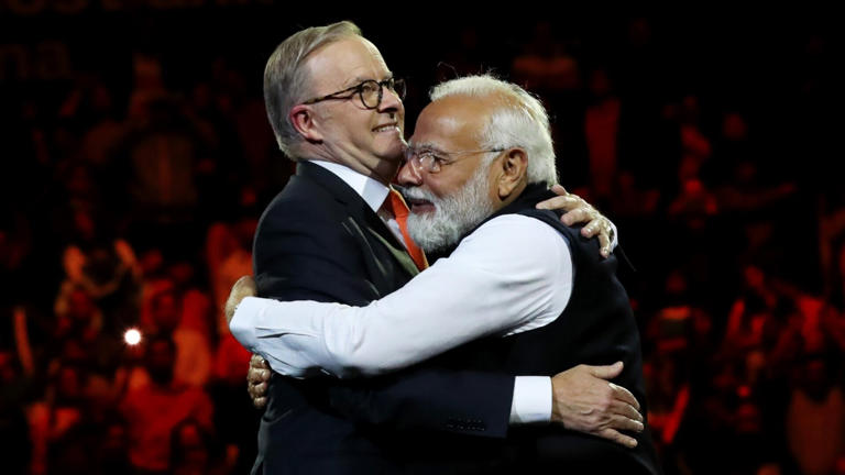 Ferris_B_48's tweet photo. @TRobinsonNewEra Aussie PM wanting Australia to become a new India, with record immigration from India, diluting the voting base because more and more Anglos don't vote labor, https://t.co/DMn0nkM1iv