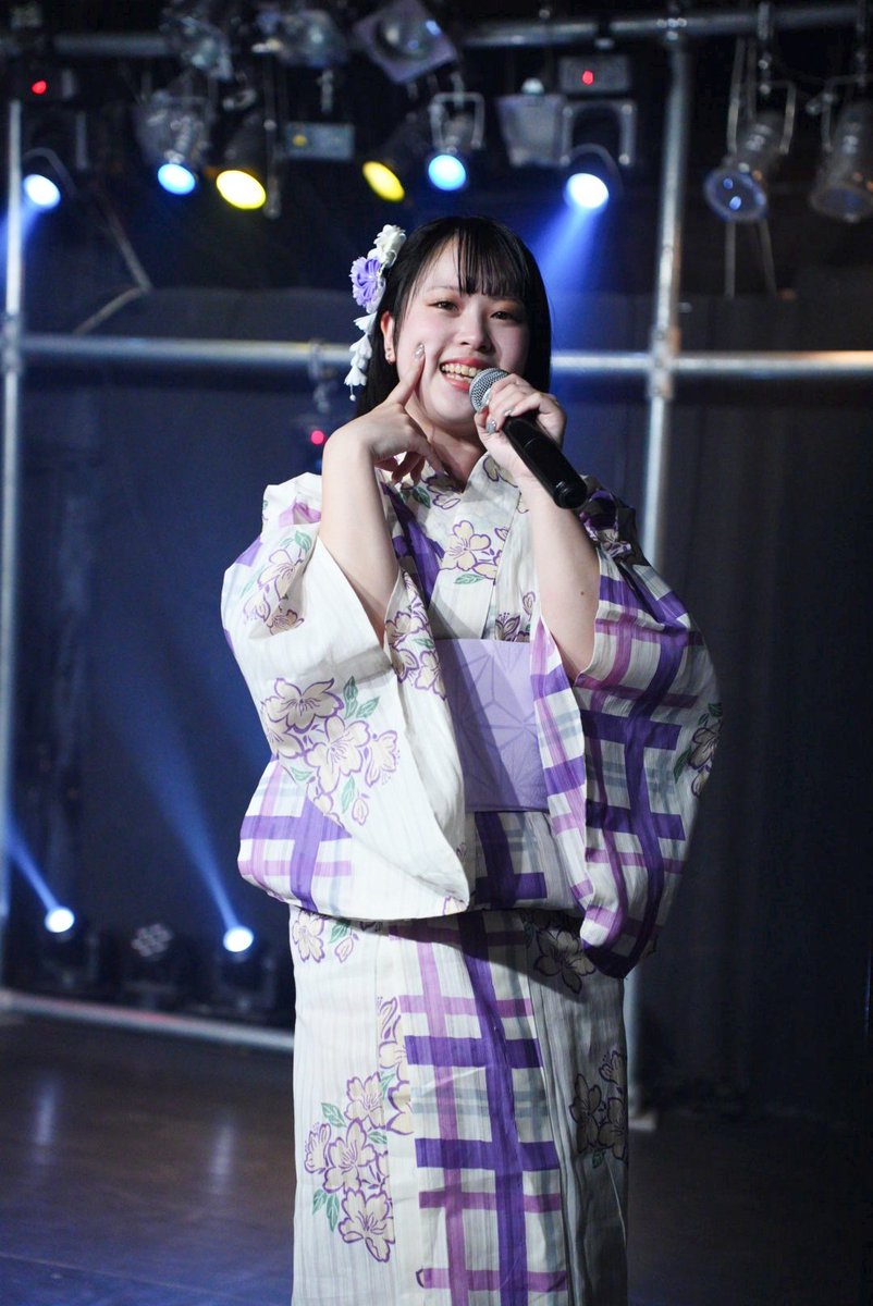 push___up's tweet photo. #べりこれ
 #卯月ひなみ

オープニングアクト
浴衣がとても可愛らしかった✨️ https://t.co/l9VethSRnc