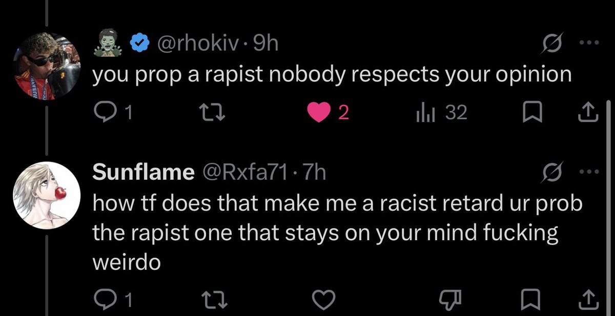 rhokiv's tweet photo. @Rxfa71 @_jocelynnxo_ no wonder you believe everything ai says look how fucking retarded your reply to me was improper grammar and where tf did u get “racist” from you cant call people retards if you cant understand simple sentences probably one of the biggest dumbasses ive come across on this app. https://t.co/qahOwMiSlq