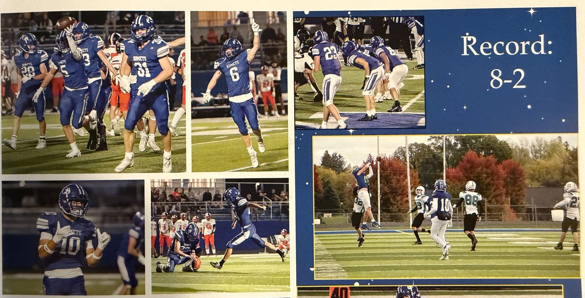 KMKoMetFootball's tweet photo. Wrapping up our summer trip down memory lane with the 2020β2025 era! π¬
These guys passed the torch directly to the team taking the field this fall. We see plenty of familiar faces who are still keeping the tradition alive! π Tag a recent grad! #KoMetFAMILY #TBT #StateBound https://t.co/IeWPyhaiyw