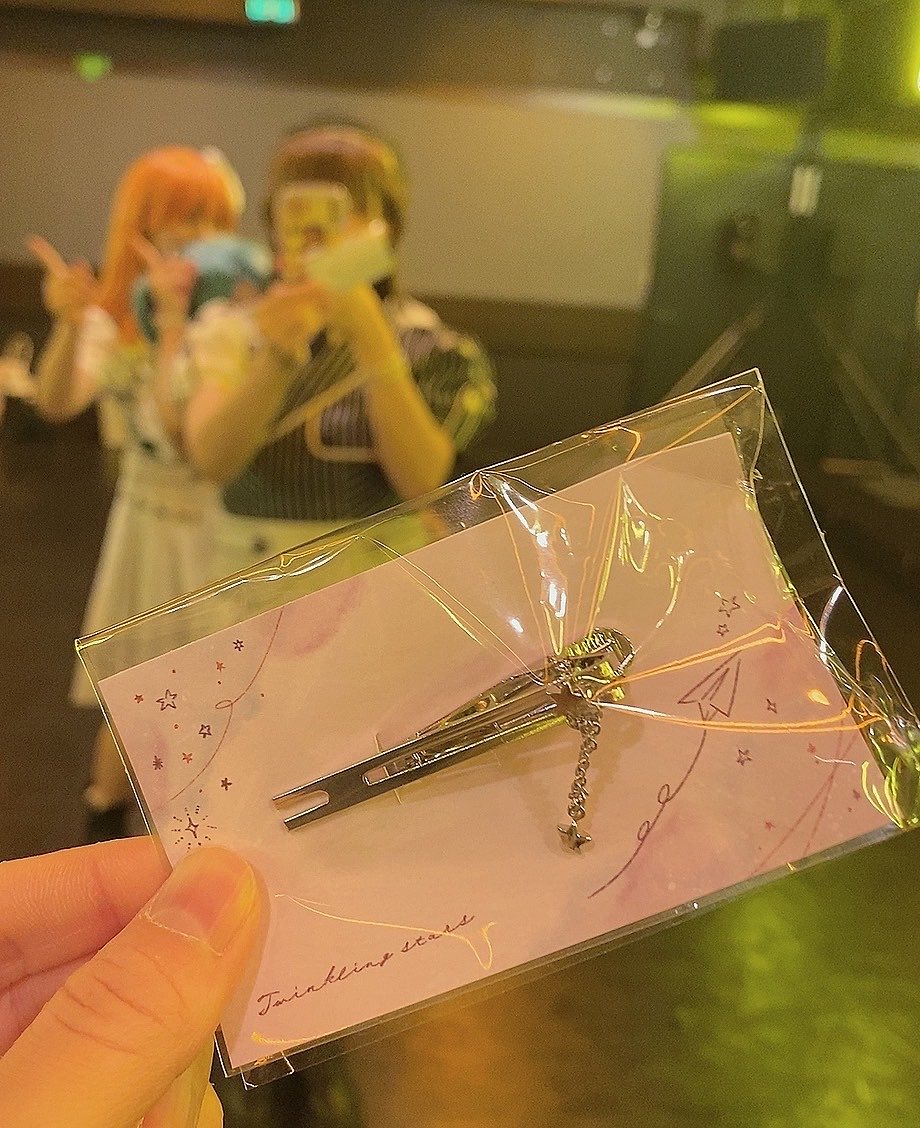 今回の御守りは ひびきさんお手製のネクタイピンでした💫 なんと