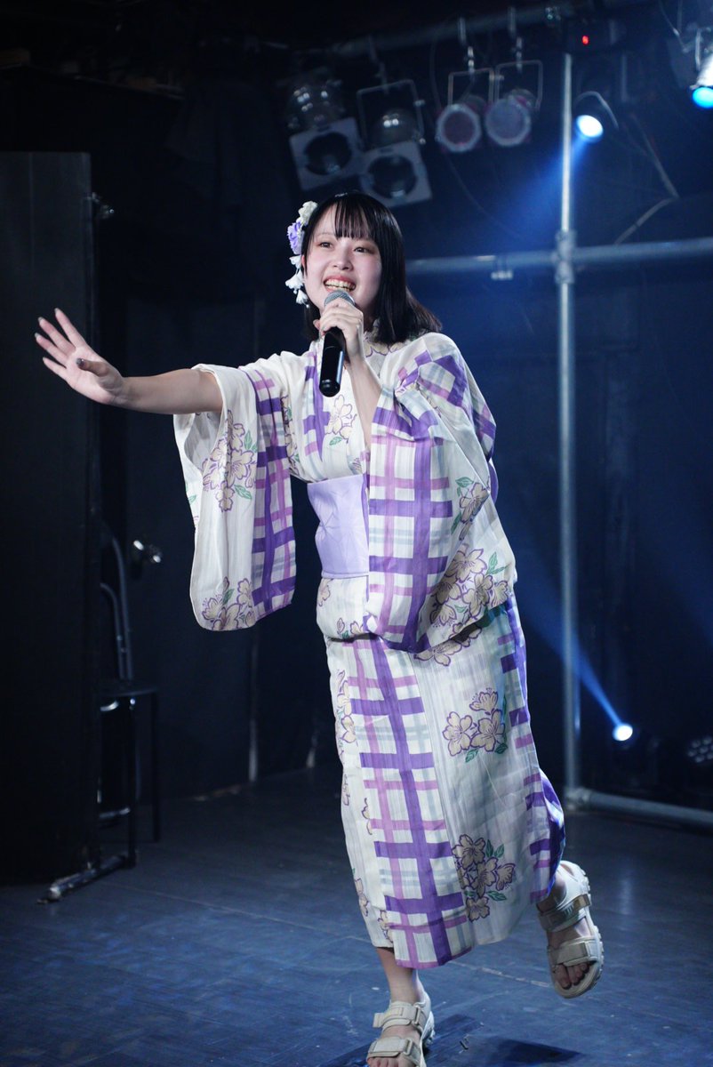 push___up's tweet photo. #べりこれ
 #卯月ひなみ

オープニングアクト
浴衣がとても可愛らしかった✨️ https://t.co/l9VethSRnc