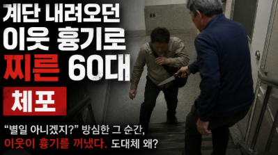 happy_pickup_'s tweet photo. 🚨 계단에서 마주친 순간, 흉기가 등장했습니다.

평범했던 빌라 계단에서 벌어진 충격적인 사건.

층간소음 문제로 갈등을 빚던 60대 남성이
계단을 내려오던 50대 이웃에게 흉기를 휘둘렀습니다.
피해자는 병원으로 이송됐지만
생명에는 지장이 없는 상태입니다.

경찰은 살인미수 혐의로 긴급체포했으며,
구속영장 신청을 검토 중입니다.

🐶 행복이 한마디
층간소음...
정작 책임져야 할 곳은 따로 있는데,
왜 이웃끼리 원수가 되는 일이 반복될까요?
비싼 아파트 대충 짓지 맙시다!

👇 사건 경위
https://t.co/OUXc8hutR8