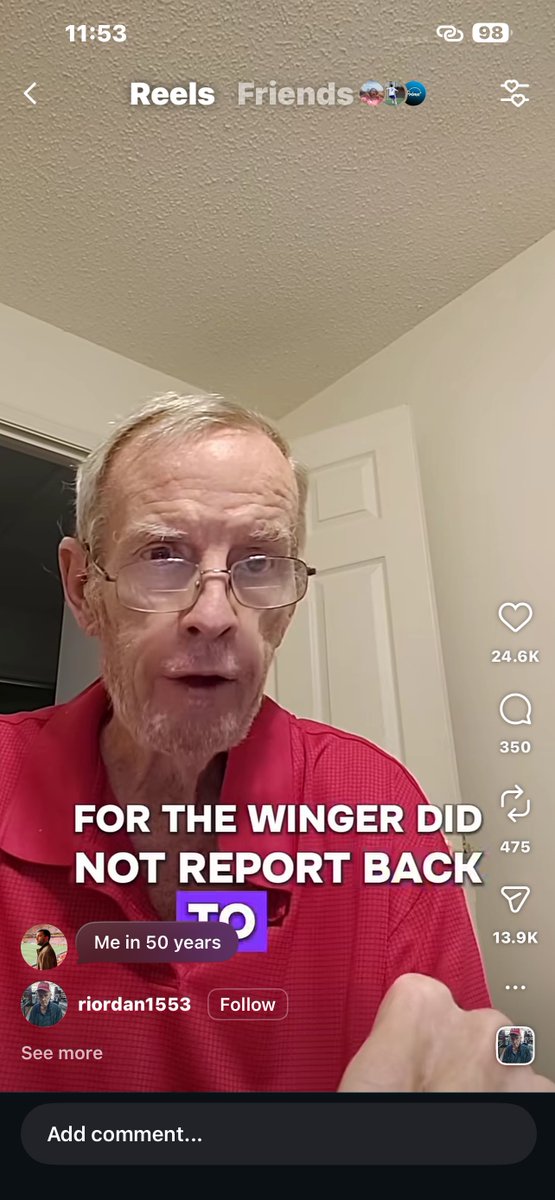 DevarshDarshan's tweet photo. Fabrizio Romano in 50 years 😂 https://t.co/pNgqShnDE5