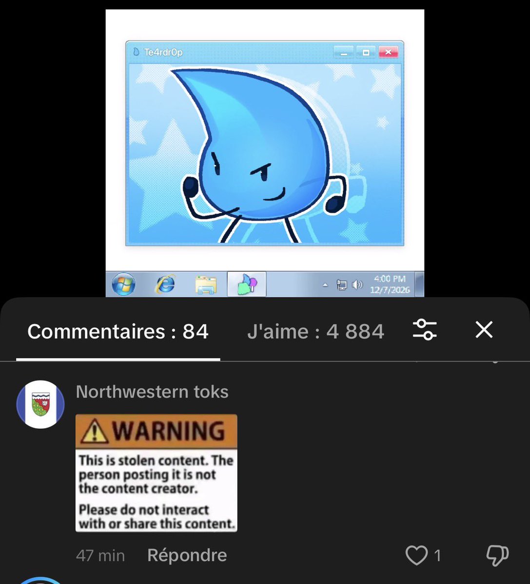 Teardrop tweet media