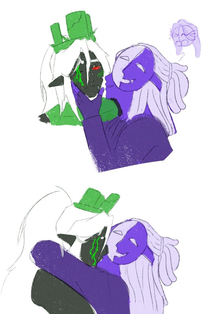 Cr4zy_Elli0t's tweet photo. 1xnoli, Noli can switch bodies but 1x1 can see her real body (Yes, Mr. Doombringer saw everything 🤭)

#1x1x1x1 #Noli #1xnoli #poisonvoid #MrDoombringer https://t.co/nywWNG6RYk