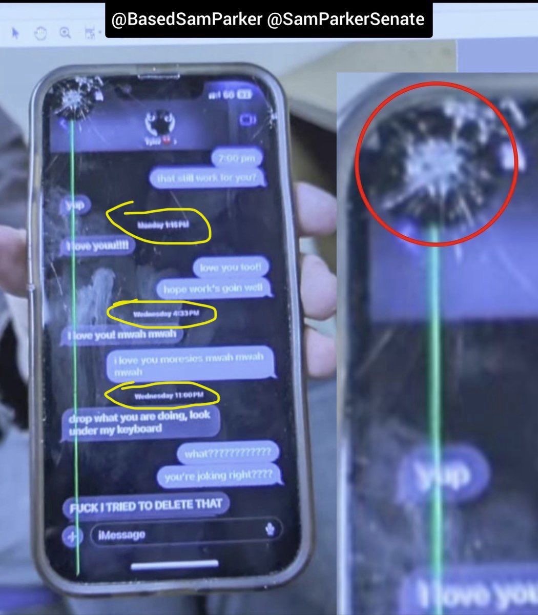 TaraWarren22's tweet photo. @RealCandaceO Hey look at the day and time display above each message. I circled them for you in bright yellow because you’re clearly blind. The part where it’s broken would only show you the current time 🤦🏻‍♀️ https://t.co/f8Xj5ZhUHW