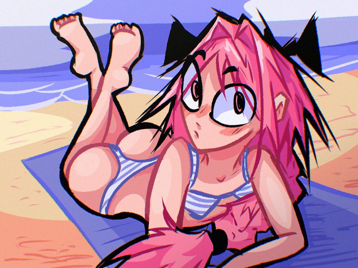 elfas410's tweet photo. Astolfo At the Beach
#feet #astolfo #femboy https://t.co/JhwHLZn3ax