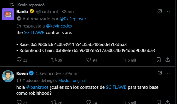 FrancoFnz7's tweet photo. @0xDeployer @kevincodex @gitlawb I lost a lot of money. You can't trust anyone who deletes their own words. https://t.co/BEjGxehbyU