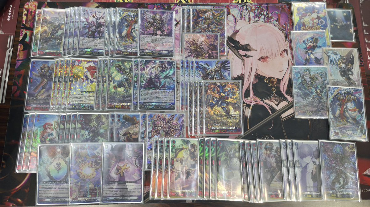 ErenZero25's tweet photo. Pretty good run with Jet
7-2 in WGP Kyoto Singles (Rank 46/1024)
7-1 in 8-man tournament (Got 2 playmats)

#VGTopDecks https://t.co/peBT48svUN