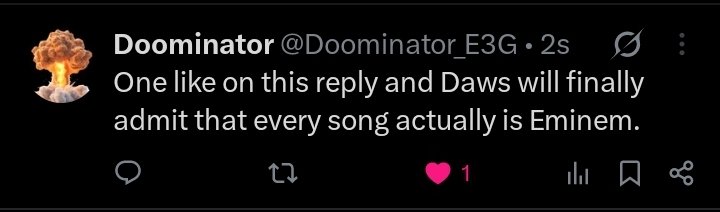 Doominator tweet media