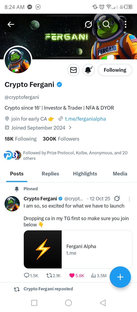 0Xrobocrypto's tweet photo. @cryptofergani 5Q5N71c5hXcGQgqF6C2GVgvRqAL8LvYKFoR7wNoB9sPw https://t.co/xfFsrvfnar