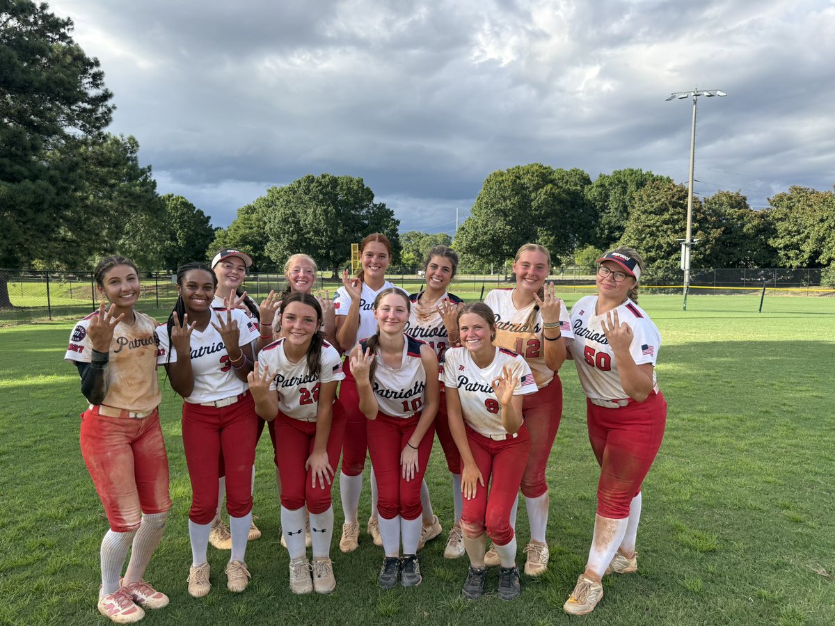 MarucciPatsGC's tweet photo. What a great tournament for our 16u girls in Georgia competing well and ending with a 5-2 record and finishing 3rd! Team batting average continues to excel ending the tment at .386 and pitching ERA of 1.48 and WHIP of 1.00 and BAA of .160! 

⭐️Leaderboard⭐️

Batting Avg. .400 CLUB
1. Valerie Malley .600
2. Kara Roberts .545
3. Brenna Cooke .500
4. Peyton Crouse .471
5. Anna Parker .429

RBIs
1. Valerie Malley 6
2. Kara Roberts 5
3. Faith Gonzales 4

Stolen Bases
1. Jenna Janik 4
2. Peyton Crouse 4

Hits
1. Valerie Malley 9
2. Brenna Cooke 8
3. Peyton Crouse 8

Pitching
🥎 Faith Gonzales- 11IP ERA .636; BAA .205; WHIP 1.00; K’s 9
🥎 Karmyn Sanders 9.2 IP; ERA 1.44; WHIP .621; K’s 9
🥎 Ella Samford 9.2 IP; ERA 2.17; WHIP 1.34; K’s 12

 @DCEliteSoftball @ExtraInningSB @DiamondAddicts @LineDsoftball