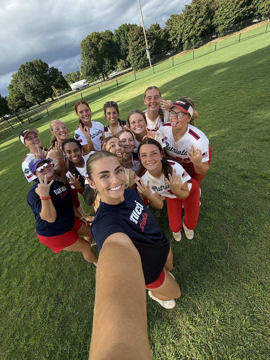 MarucciPatsGC's tweet photo. What a great tournament for our 16u girls in Georgia competing well and ending with a 5-2 record and finishing 3rd! Team batting average continues to excel ending the tment at .386 and pitching ERA of 1.48 and WHIP of 1.00 and BAA of .160! 

⭐️Leaderboard⭐️

Batting Avg. .400 CLUB
1. Valerie Malley .600
2. Kara Roberts .545
3. Brenna Cooke .500
4. Peyton Crouse .471
5. Anna Parker .429

RBIs
1. Valerie Malley 6
2. Kara Roberts 5
3. Faith Gonzales 4

Stolen Bases
1. Jenna Janik 4
2. Peyton Crouse 4

Hits
1. Valerie Malley 9
2. Brenna Cooke 8
3. Peyton Crouse 8

Pitching
🥎 Faith Gonzales- 11IP ERA .636; BAA .205; WHIP 1.00; K’s 9
🥎 Karmyn Sanders 9.2 IP; ERA 1.44; WHIP .621; K’s 9
🥎 Ella Samford 9.2 IP; ERA 2.17; WHIP 1.34; K’s 12

 @DCEliteSoftball @ExtraInningSB @DiamondAddicts @LineDsoftball