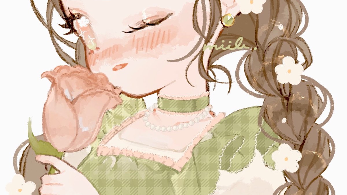 Post by みーる。￤イラスト依頼受付中︎ ·ᴥ· on X: 🎀進捗🌿