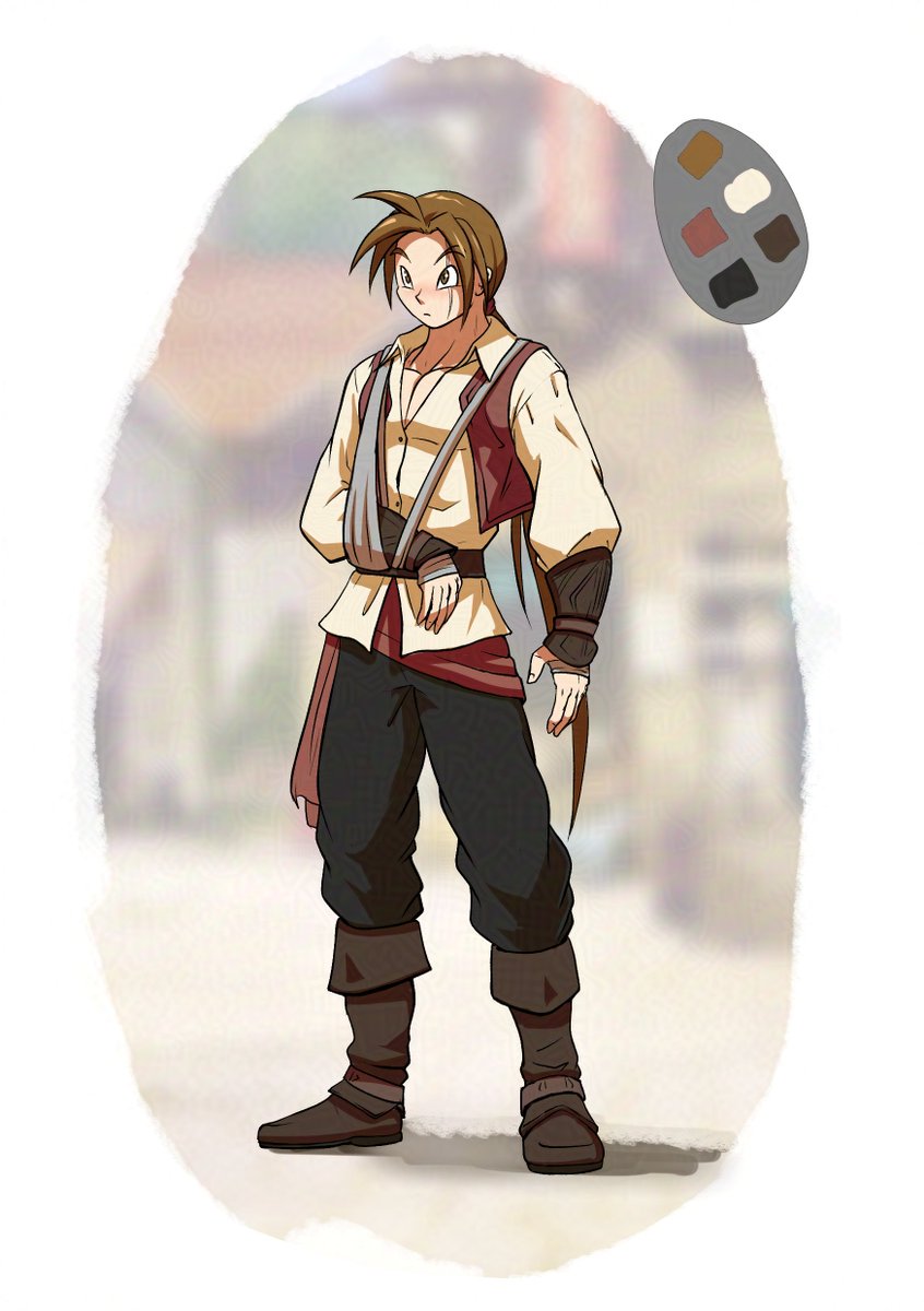 DaCeroNine's tweet photo. Seki's final design chosen for the following story arc (which is still in development), and also chosen as the main look for Nozomu School Daze. 

#Nozomu #digitalart #illustrator #illustration #銈ゃ儵銈广儓 #art https://t.co/6MTMqZzjcp