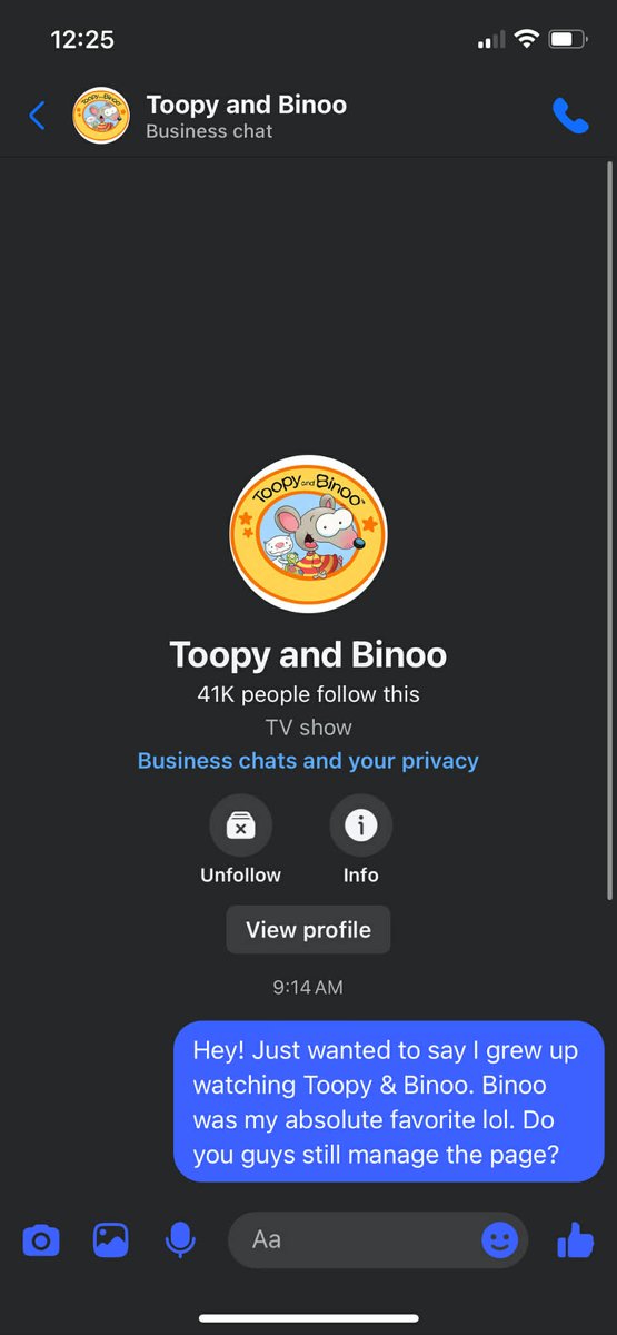 saultostada's tweet photo. I've onboarded the creator of the viral kids’ TV show Toopy and Binoo, it was created by Dominique Jolin in 2005.

I'm sure most of you guys know and have seen this show when you were kids, I reached out to their official Facebook account awhile ago and they finally have been responding and supplied me with a address to send fees: 0xcbb725D193051f95C438ce6c54910aC0D438532F

I mentioned the idea of creating a memecoin as they have been losing funding for the show recently and sending them fees as a way to support their show and he liked the idea.

Most of you are gonna say "Larp" at first but he agreed to post the CA in the Facebook bio when the coin is launched, so before assuming just wait a minute and you'll be shocked.

Dex is pre filled I will be paying it at 20k and on top of redirecting fees I will also send him 5% that way he can hold supply: $Binoo

FaceBook: https://t.co/M62PEmUZga
TikTok: https://t.co/M1285s0uUa