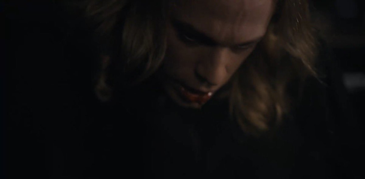 loustates's tweet photo. lestat throwing up as he’s in the middle of trying to rationalise his trauma, as if his body is remembering what his mind refuses to acknowledge, the body keeping the score etc etc #tvlspoilers https://t.co/ojkk5zXXh7