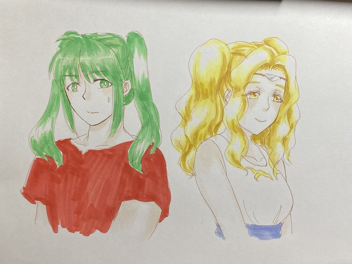 RT @hien_mizukiba: 新しい絵がまだ出来てないので以前の