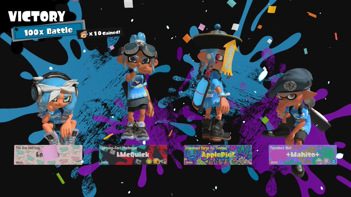LMcQuick's tweet photo. #Splatoon3 #TeamSpeed
It's what I be! https://t.co/SoyXUxcueH