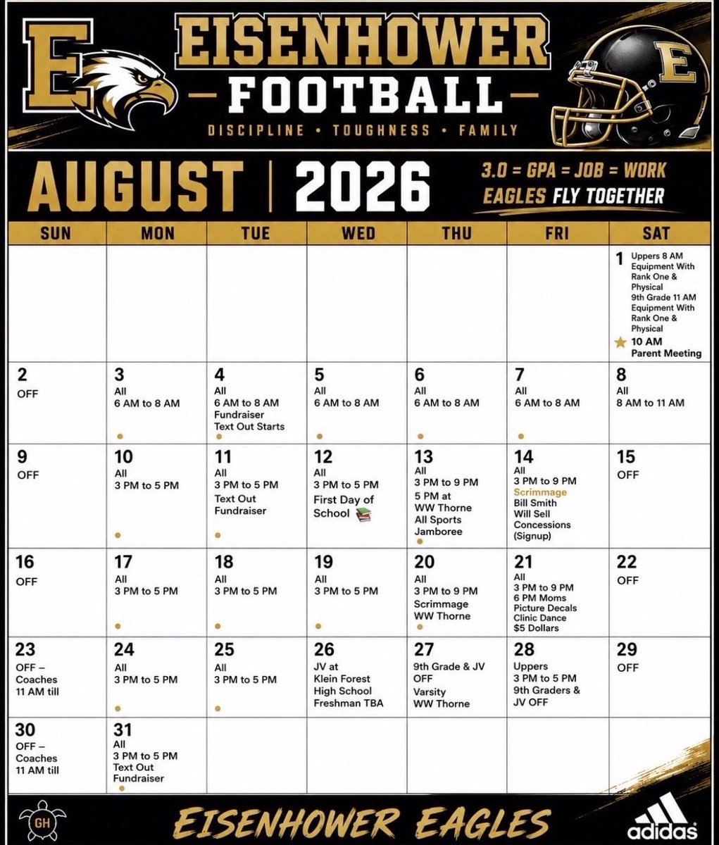 IKE Eagles Football tweet media