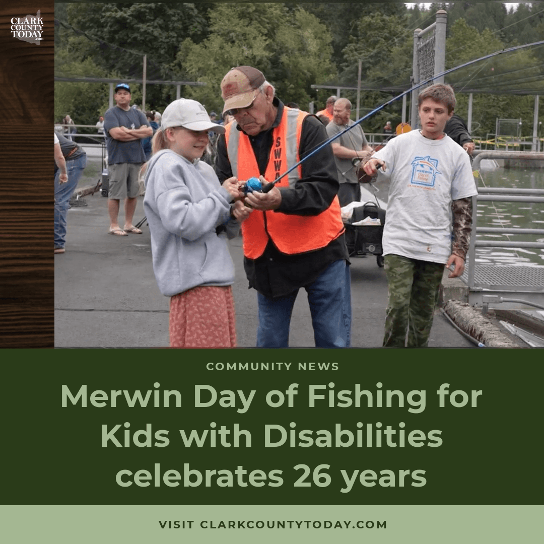 NewsFromCCT's tweet photo. 150+ children with disabilities reeled in rainbow trout at the 26th annual Merwin Day of Fishing โ each child could take home up to 5 fish. Stuart Ruckman landed the biggest: 6 lbs 7 oz. https://t.co/F2mXPOaxYL #MerwinFishing #ClarkCounty #KidsWithDisabilities
๐ท Pacific Power https://t.co/KLWPlr4Bdx