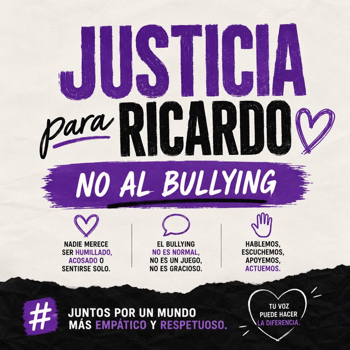 Alejandrx18's tweet photo. @karlata82461057 @DanielNoboaOk @Educacion_Ec @GildaAlcivarOk #NiUnNiñoMas no al bullying, no al acoso escolar https://t.co/Xxo5VqC7lQ