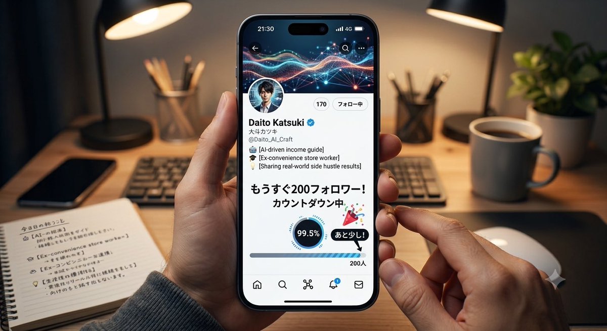 AIでバ畜卒業計画 tweet media