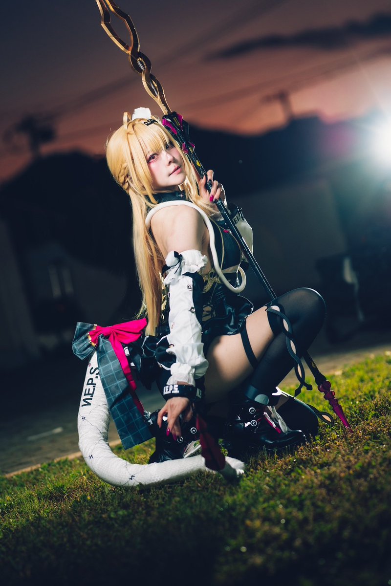 コスプレROM しおん共和国 雪見ゆき コスプレ:Cosplay】 ゼンレスゾーンゼロ シーシィア🐍✨ 📸KOHさん