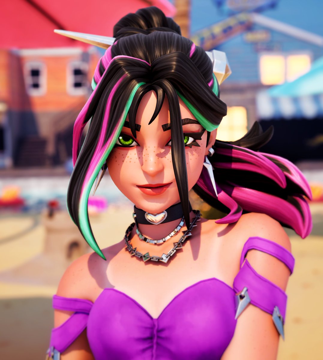 Happyeye__'s tweet photo. More Sand Witch Helsie because I adore Her
๐๐๏ธ๐
#Fortnite #Fortography #SandWitchHelsie #SandWitchFortnite #HelsieFortnite https://t.co/9g3WLxJcFK