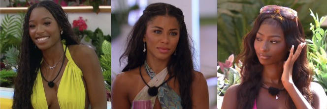trinityhqbase's tweet photo. The past three female winners of Love Island USA have all been BLACK women! https://t.co/odQaYgJcYK