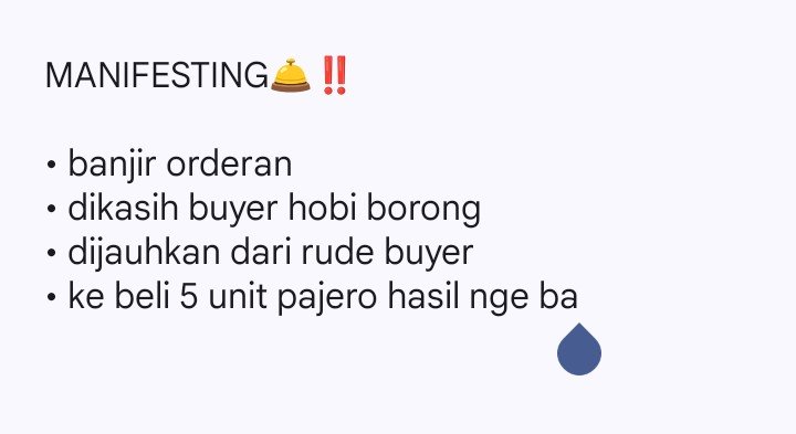 imveylin's tweet photo. morning all aku udh openn yaa 🩷
seperti biasa: https://t.co/25ngpH0B3b