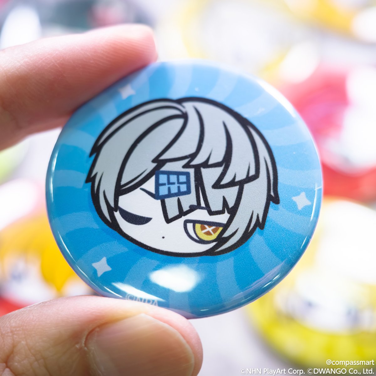 街キャラバン2026 グッズ紹介📷 ポッピンヒーローズ缶バッジ シンプル