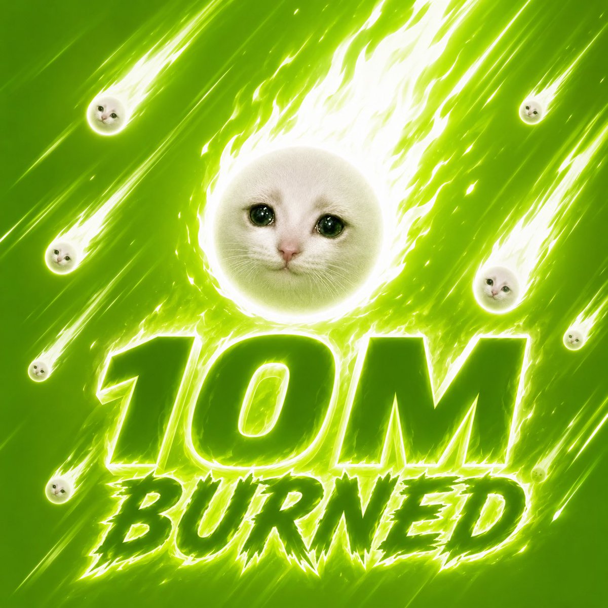 mooncat0x's tweet photo. 10,000,000 $MOONCAT BURNED 🔥

Live now on @RobinhoodApp 

0x4BC437B2dB77b6fa9D9Fe54473D5eAd9f194C631 https://t.co/o39DxiYnp6