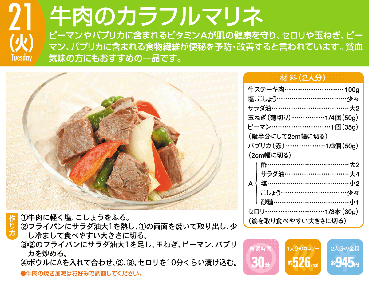 qui_kuma's tweet photo. 今日は牛肉のカラフルマリネ☆

#簡単レシピ #レシピ #料理 #料理初心者 https://t.co/aoC9mYqn7j